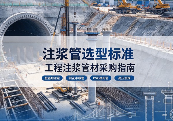 邳州注浆管选型标准